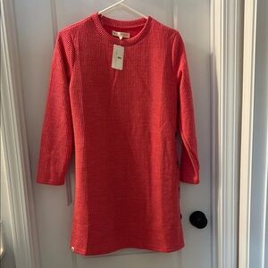 Simply Southern Pink Ribbed Dress